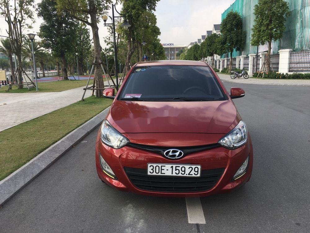 Hyundai i20 2013 - Bán Hyundai i20 1.4 AT đời 2013, màu đỏ, nhập khẩu nguyên chiếc số tự động