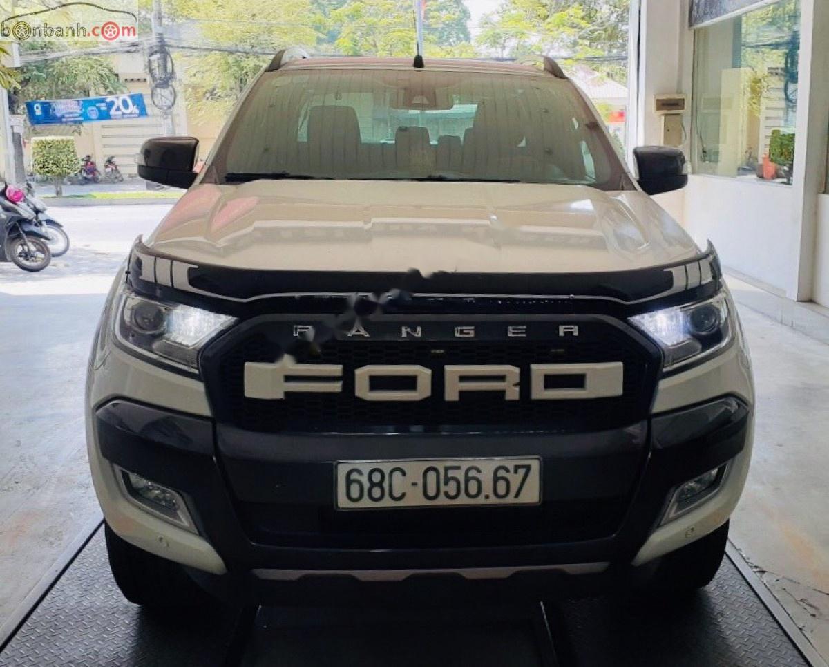 Ford Ranger 2016 - Cần bán lại xe Ford Ranger năm sản xuất 2016, màu trắng, nhập khẩu nguyên chiếc