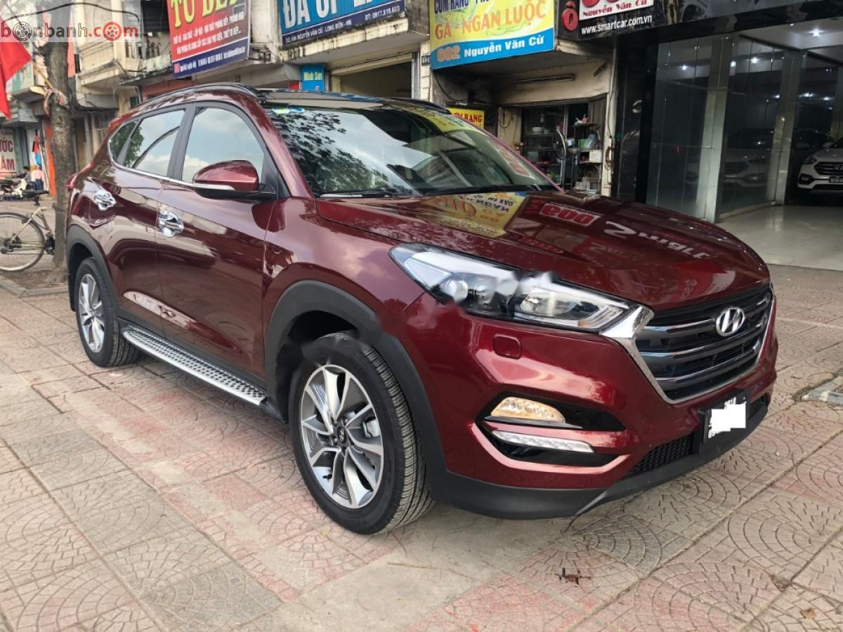 Hyundai Tucson 2.0 AT CRDi 2018 - Xe Hyundai Tucson 2.0 AT CRDi sản xuất năm 2018, màu đỏ số tự động