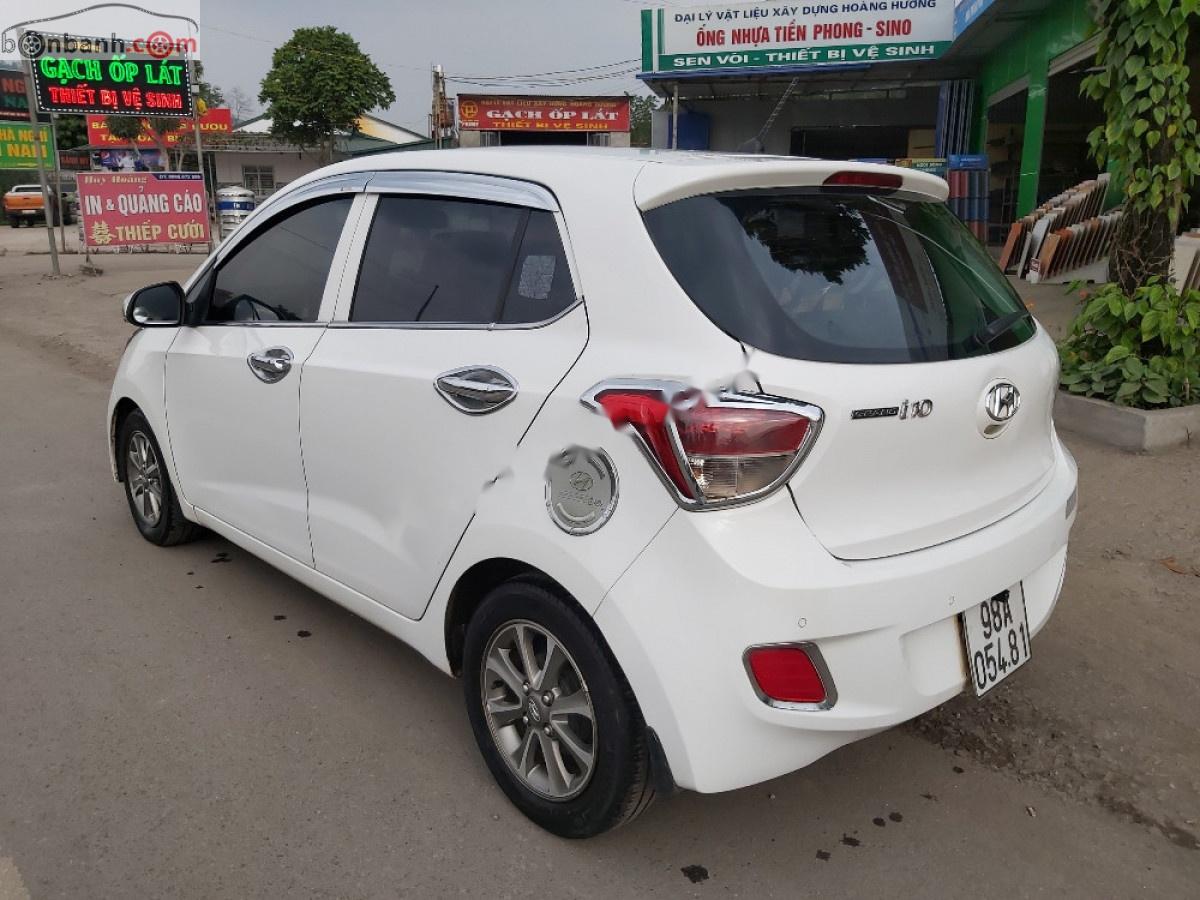 Hyundai Grand i10 2014 - Cần bán xe Hyundai Grand i10 1.0 MT đời 2014, màu trắng, nhập khẩu nguyên chiếc số sàn