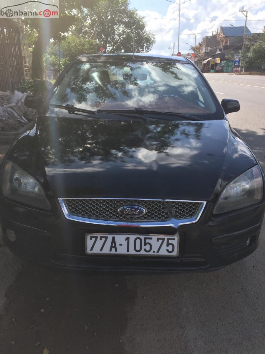 Ford Focus 2007 - Bán Ford Focus sản xuất năm 2007, màu đen chính chủ, giá 180tr