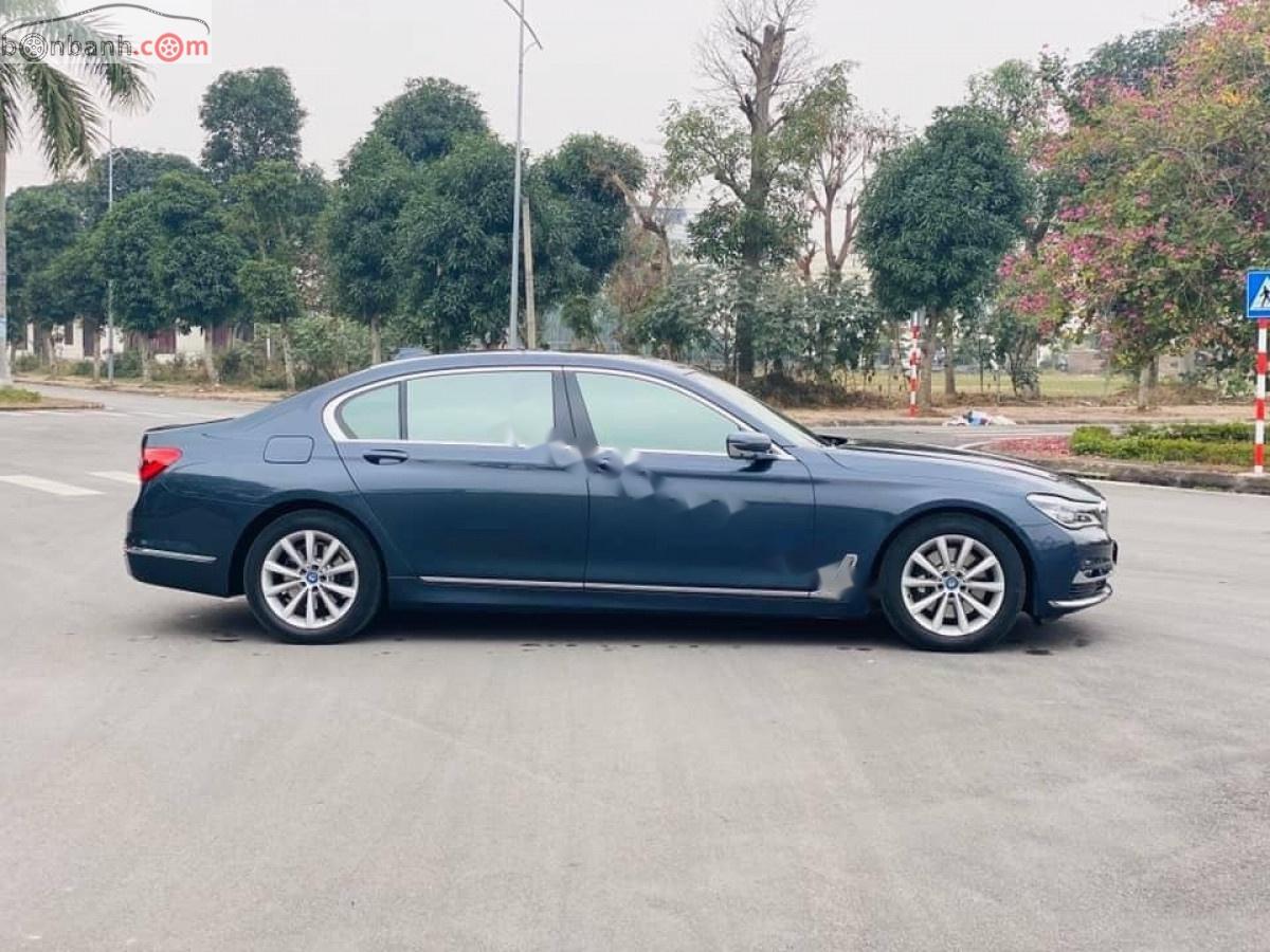 BMW 7 Series 730Li 2016 - Cần bán BMW 7 Series 730Li đời 2016, màu xanh lam, xe nhập