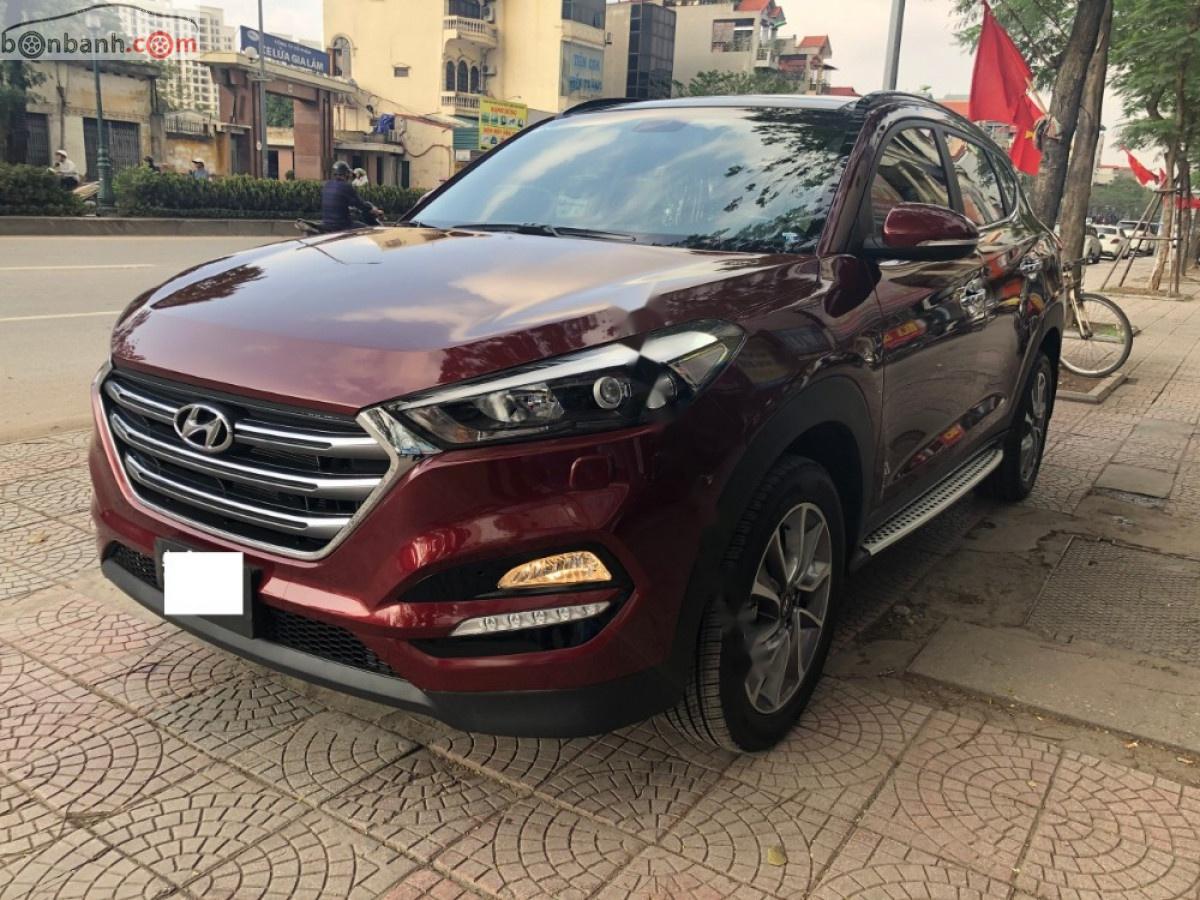 Hyundai Tucson 2.0 AT CRDi 2018 - Xe Hyundai Tucson 2.0 AT CRDi sản xuất năm 2018, màu đỏ số tự động