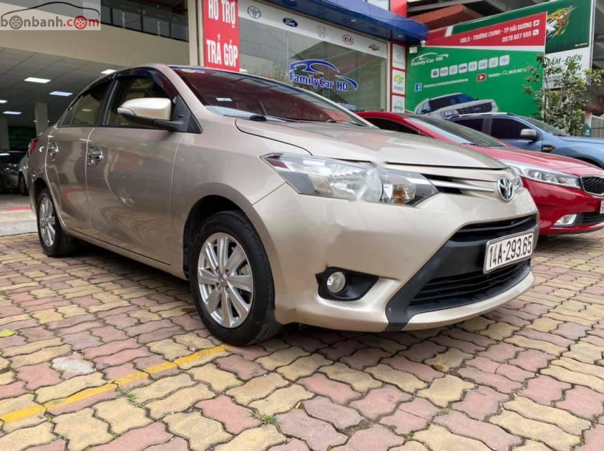 Toyota Vios 1.5E 2016 - Bán ô tô Toyota Vios 1.5E 2016 như mới