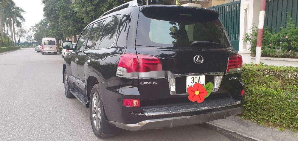 Lexus LX 2015 - Cần bán gấp Lexus LX 570 sản xuất 2015, màu đen, nhập khẩu nguyên chiếc ít sử dụng