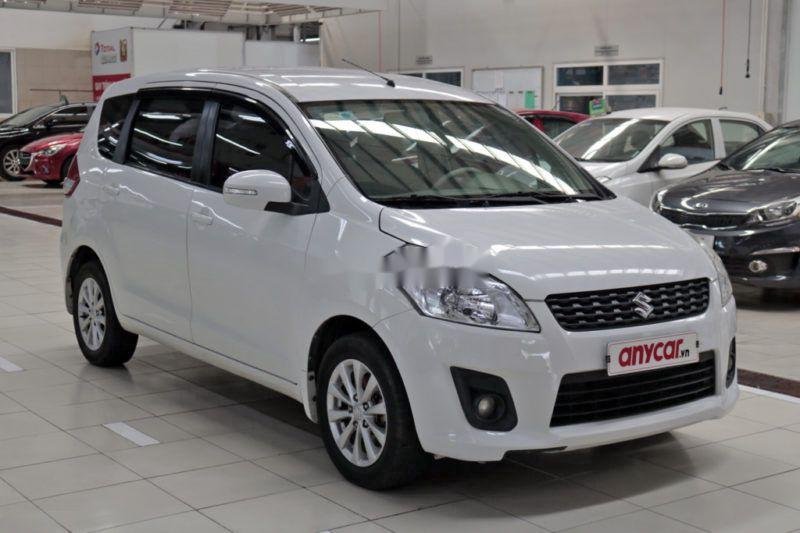 Suzuki Ertiga   1.4AT  2015 - Bán Suzuki Ertiga 1.4AT đời 2015, màu trắng, nhập khẩu, giá 420tr