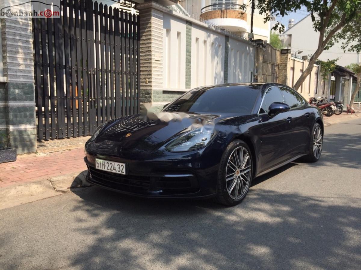 Porsche Panamera   2019 - Bán Porsche Panamera 3.0 V6 năm sản xuất 2019, màu xanh lam, nhập khẩu