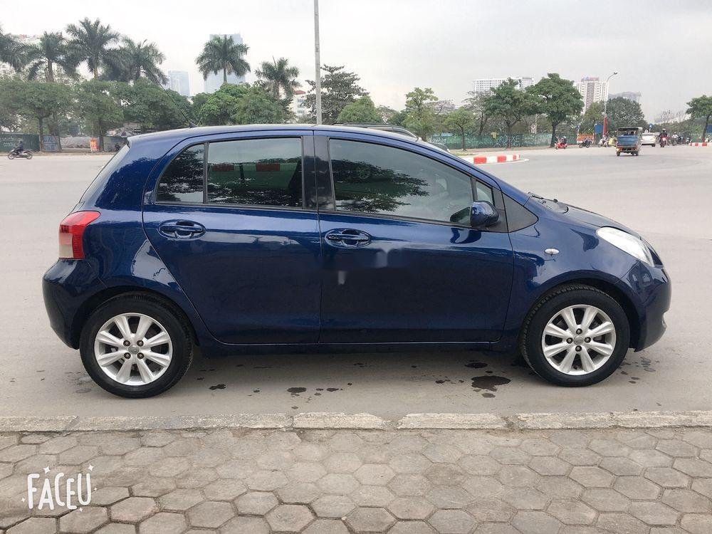 Toyota Yaris AT 2008 - Xe Toyota Yaris AT năm sản xuất 2008, màu xanh lam, xe nhập