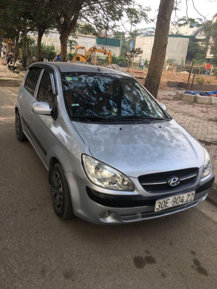 Hyundai Getz 2009 - Xe Hyundai Getz sản xuất 2009, màu bạc, nhập khẩu