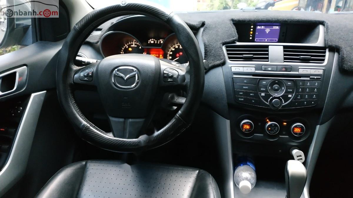 Mazda BT 50 2.2L AT 2WD 2015 - Bán Mazda BT 50 2.2L AT 2WD đời 2015, màu bạc, nhập khẩu số tự động