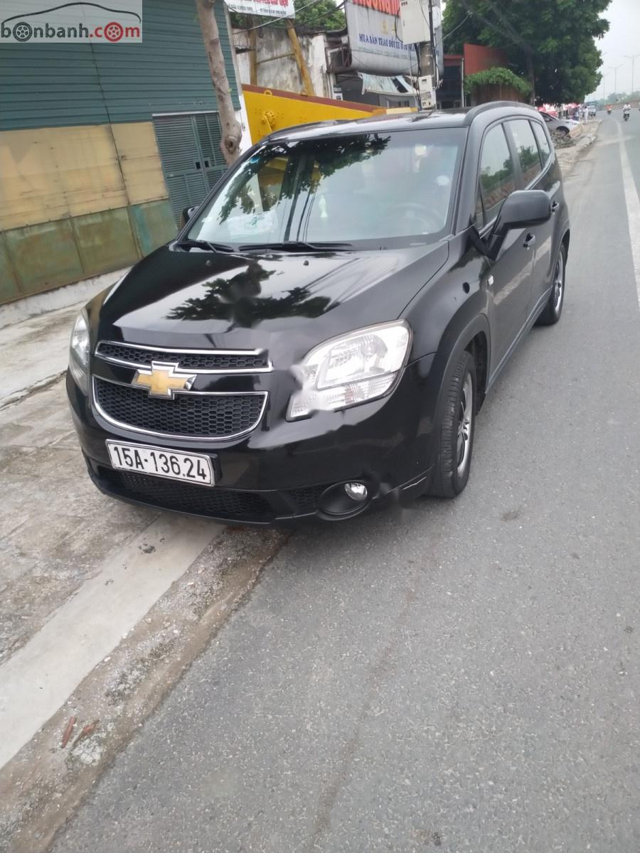 Chevrolet Orlando   2012 - Bán xe cũ Chevrolet Orlando 2012, màu đen