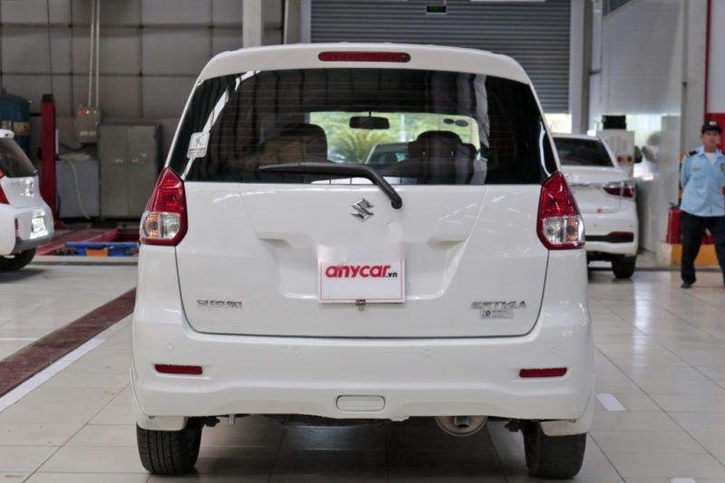 Suzuki Ertiga   1.4AT  2015 - Bán Suzuki Ertiga 1.4AT đời 2015, màu trắng, nhập khẩu, giá 420tr