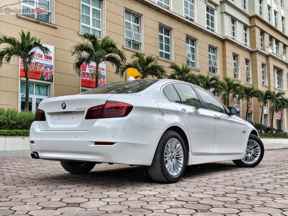 BMW 5 Series 2015 - Cần bán lại xe BMW 5 Series 520i 2015, màu trắng, nhập khẩu nguyên chiếc