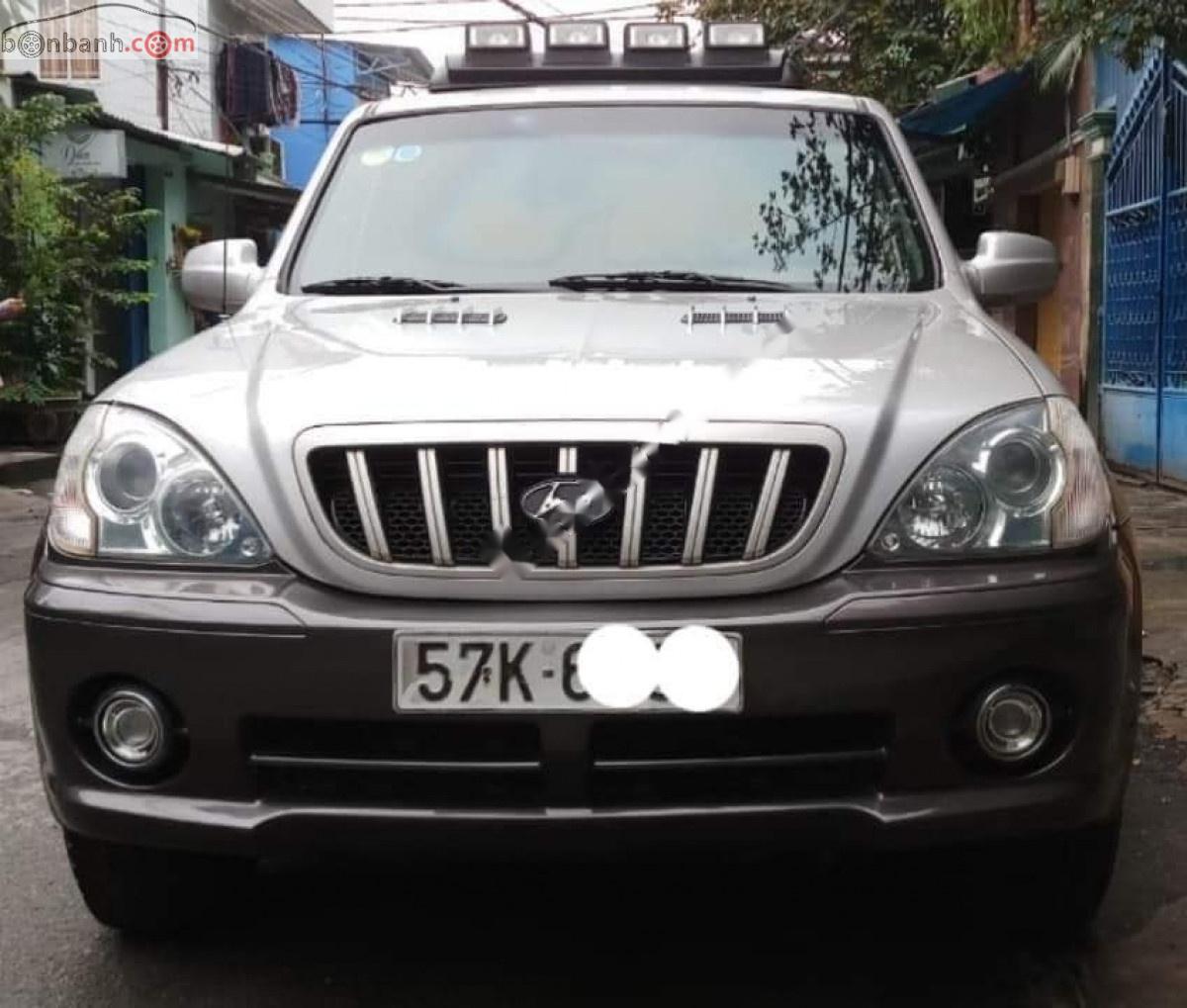 Hyundai Terracan 3.5 MT 2003 - Cần bán lại xe Hyundai Terracan 3.5 MT năm 2003, màu bạc, xe nhập còn mới