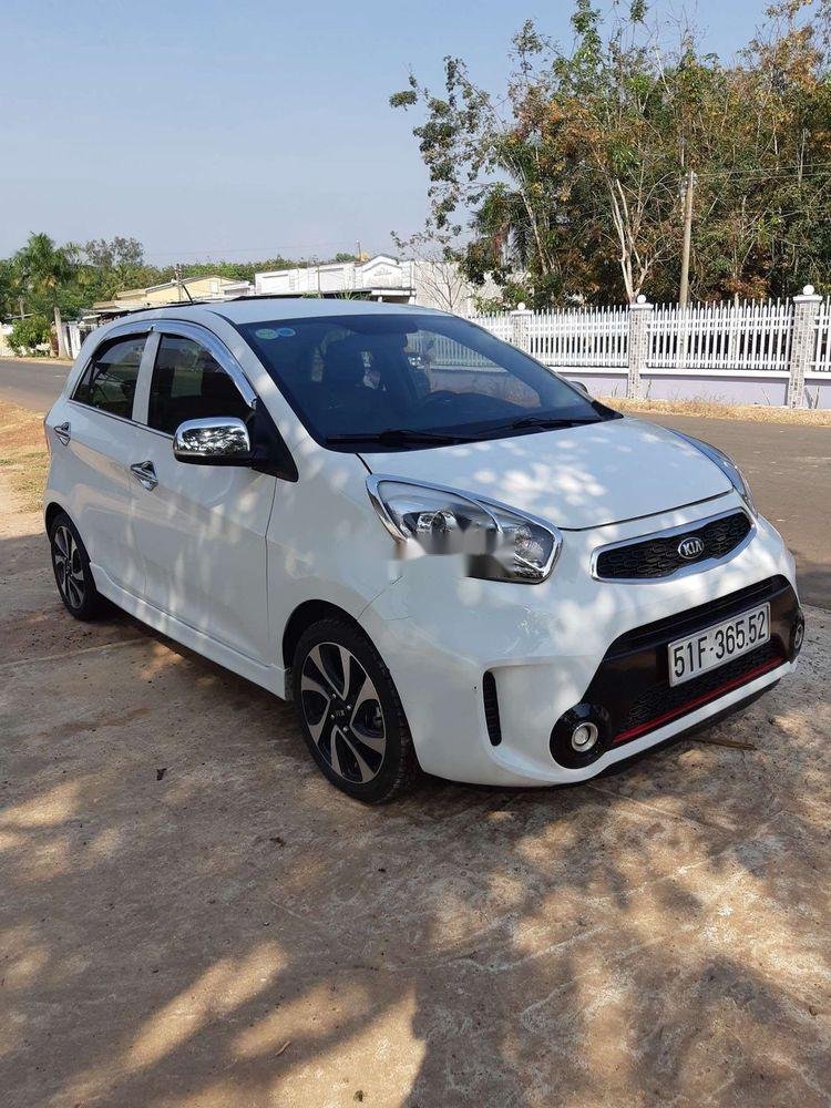 Kia Morning 2015 - Bán Kia Morning Si AT đời 2015, màu trắng chính chủ