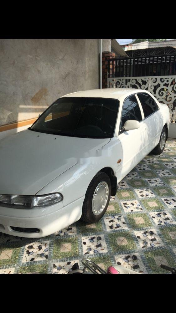 Mazda 626 1996 - Bán Mazda 626 sản xuất năm 1996, màu trắng, nhập khẩu, 95 triệu