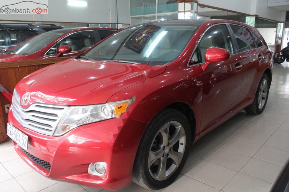 Toyota Venza 2009 - Cần bán lại xe Toyota Venza năm 2009, màu đỏ, nhập khẩu số tự động, 780 triệu