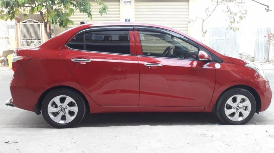 Hyundai i10 2019 - Bán Hyundai 607 sản xuất năm 2019, màu đỏ chính chủ, giá chỉ 410 triệu