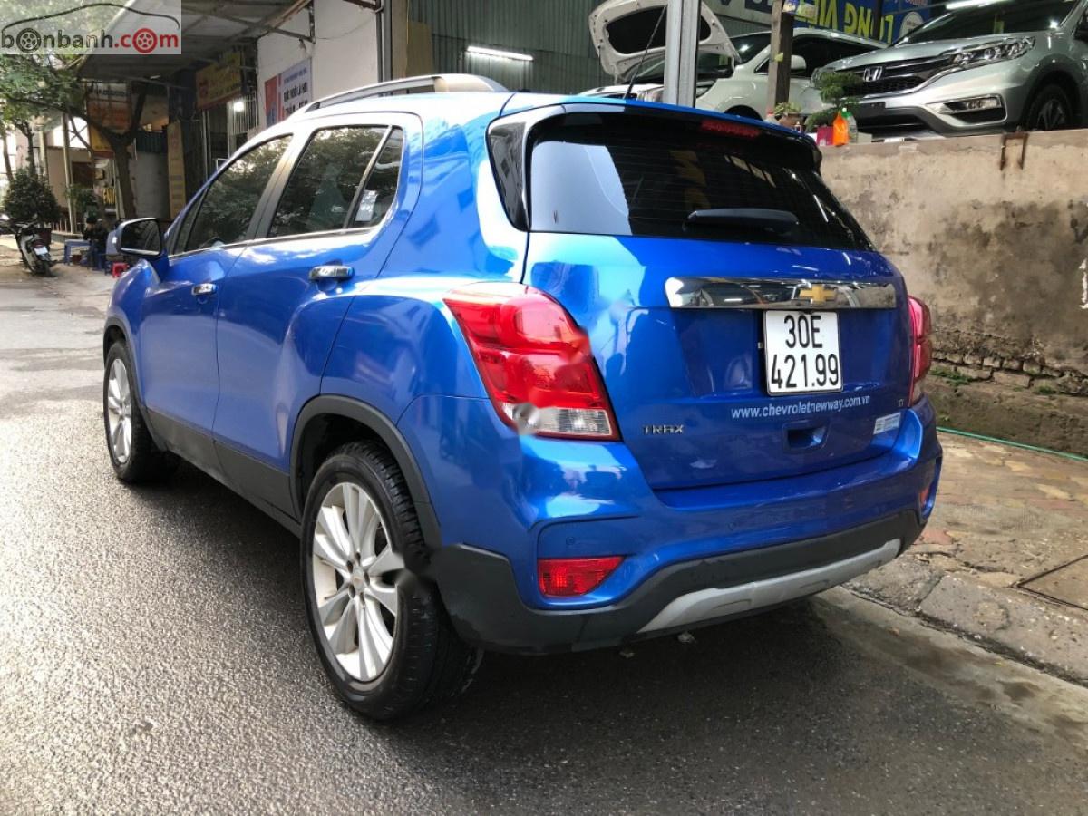 Chevrolet Trax   2017 - Bán xe Chevrolet Trax 1.4 LT đời 2017, màu xanh lam, nhập khẩu Hàn Quốc 