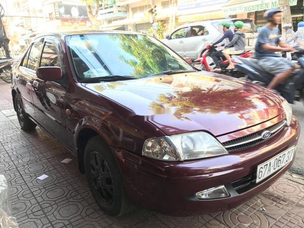 Ford Laser   MT 2000 - Cần bán gấp Ford Laser MT sản xuất năm 2000, màu đỏ, nhập khẩu nguyên chiếc 