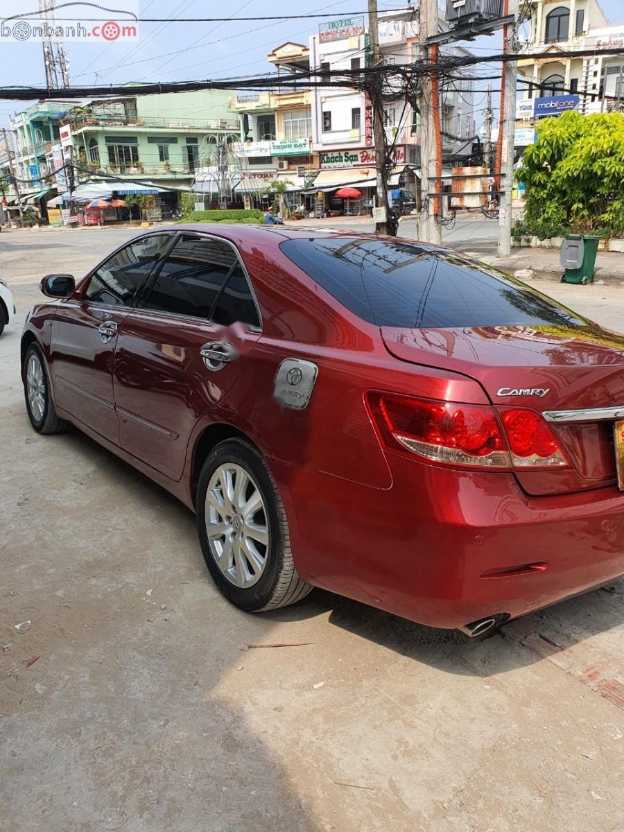 Toyota Camry   2008 - Cần bán xe Toyota Camry 3.5Q đời 2008, màu đỏ, 455tr