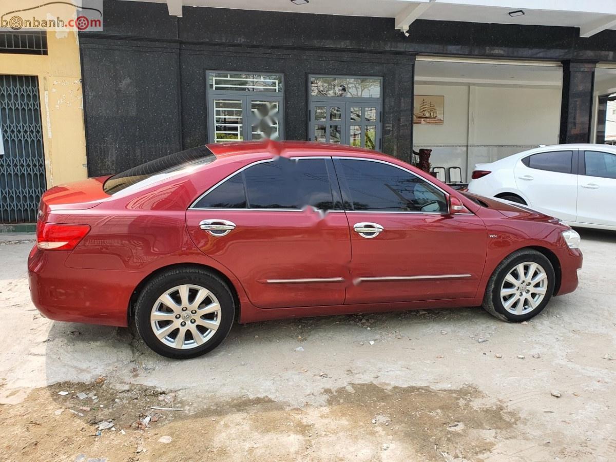 Toyota Camry   2008 - Cần bán xe Toyota Camry 3.5Q đời 2008, màu đỏ, 455tr