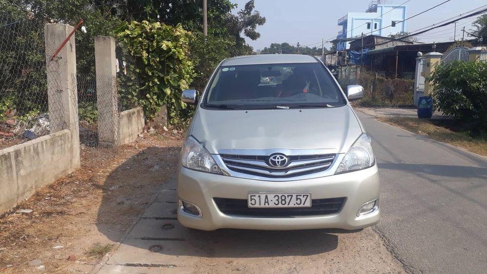 Toyota Innova   G  2008 - Bán Toyota Innova G đời 2008, màu bạc, giá 330tr