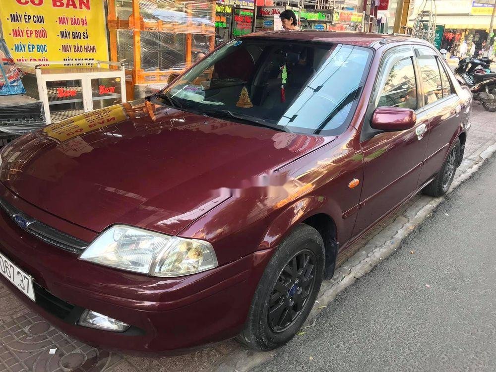 Ford Laser   MT 2000 - Cần bán gấp Ford Laser MT sản xuất năm 2000, màu đỏ, nhập khẩu nguyên chiếc 