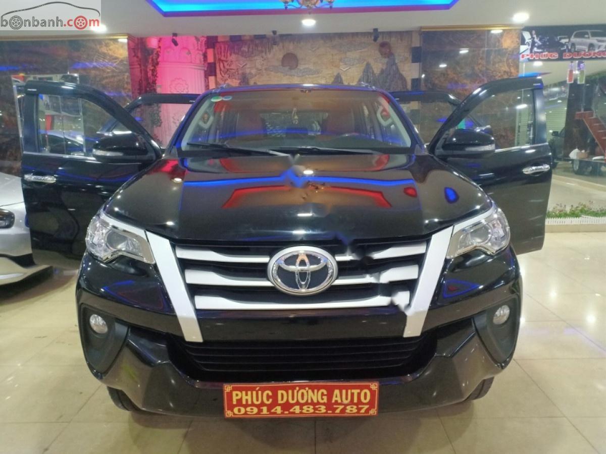 Toyota Fortuner 2017 - Bán Toyota Fortuner đời 2017, màu đen, nhập khẩu xe gia đình, giá 920tr