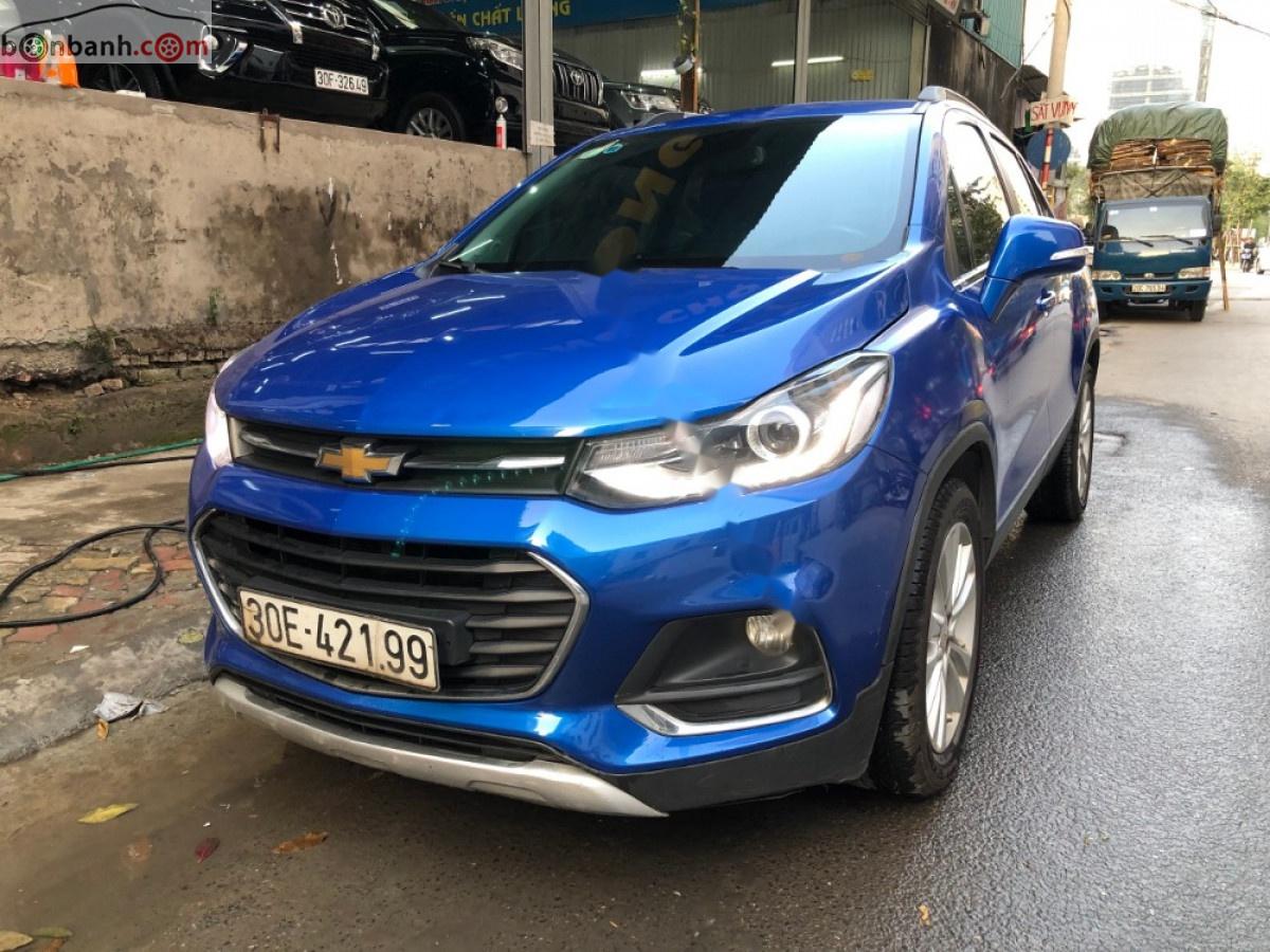 Chevrolet Trax   2017 - Bán xe Chevrolet Trax 1.4 LT đời 2017, màu xanh lam, nhập khẩu Hàn Quốc 