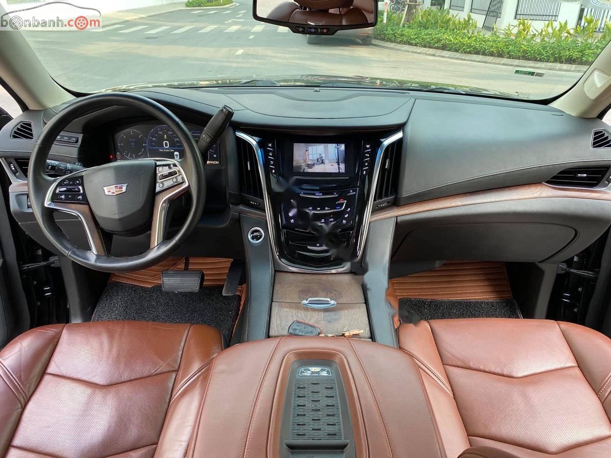 Cadillac Escalade   2015 - Cần bán Cadillac Escalade ESV Premium sản xuất 2015, màu đen, xe nhập