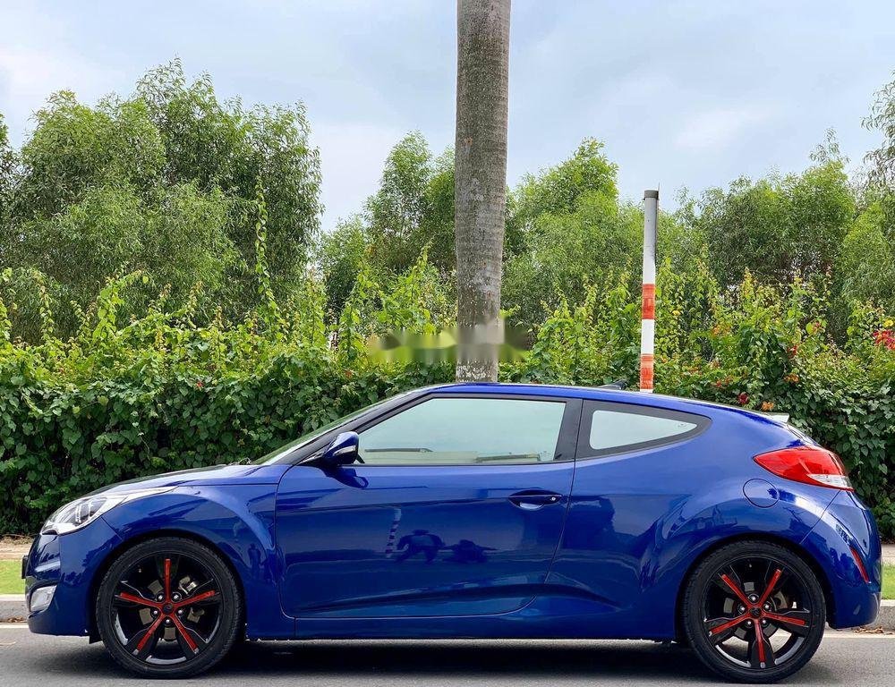 Hyundai Veloster      2011 - Xe Hyundai Veloster đời 2011, màu xanh lam, nhập khẩu nguyên chiếc