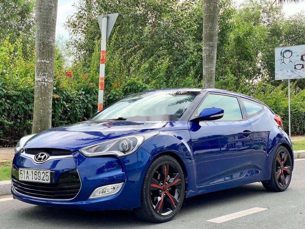 Hyundai Veloster      2011 - Xe Hyundai Veloster đời 2011, màu xanh lam, nhập khẩu nguyên chiếc