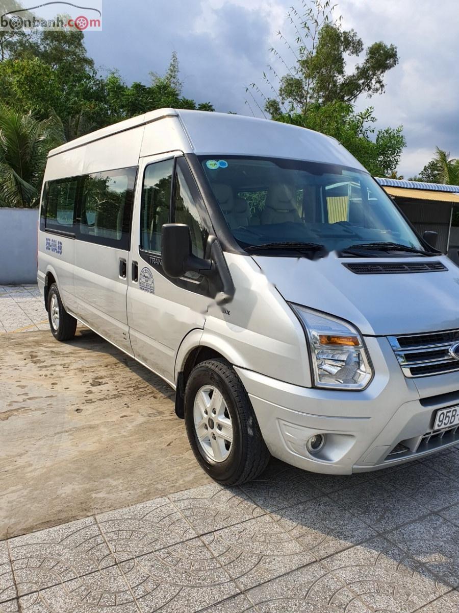 Ford Transit   2016 - Bán xe cũ Ford Transit Luxury năm 2016, màu bạc