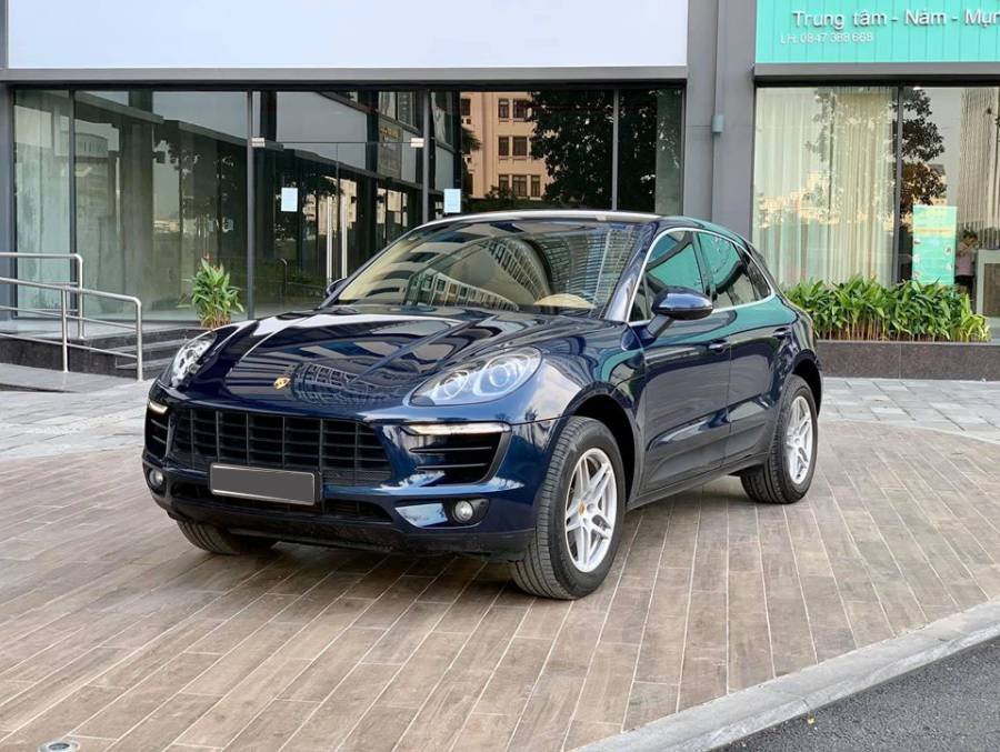 Porsche Macan 2015 - Cần bán Porsche Macan sản xuất 2015, màu xanh lam, nhập khẩu