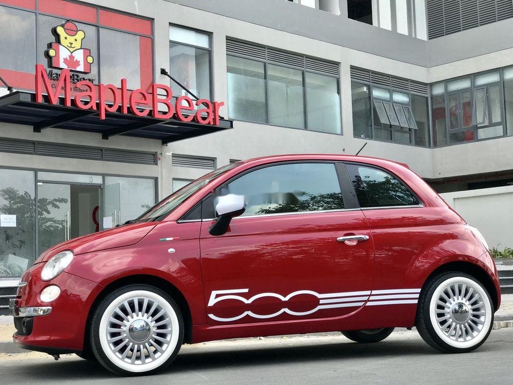 Fiat 500  AT 2009 - Bán Fiat 500 đời 2009, màu đỏ, nhập khẩu nguyên chiếc số tự động