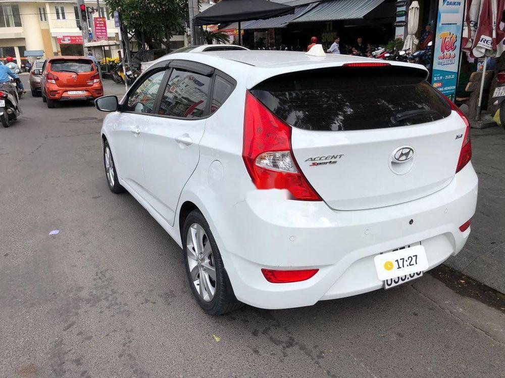 Hyundai Accent   AT 2014 - Bán Hyundai Accent AT 2014, màu trắng