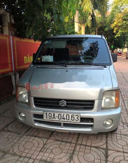 Suzuki Wagon R 1.0 MT  2015 - Bán Suzuki Wagon R 1.0 MT năm sản xuất 2015, màu bạc