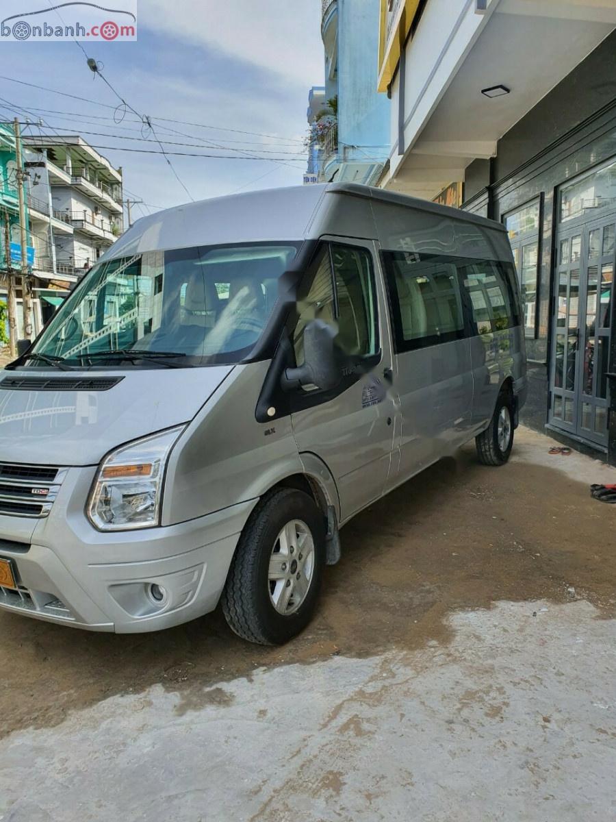 Ford Transit   2016 - Bán xe cũ Ford Transit Luxury năm 2016, màu bạc