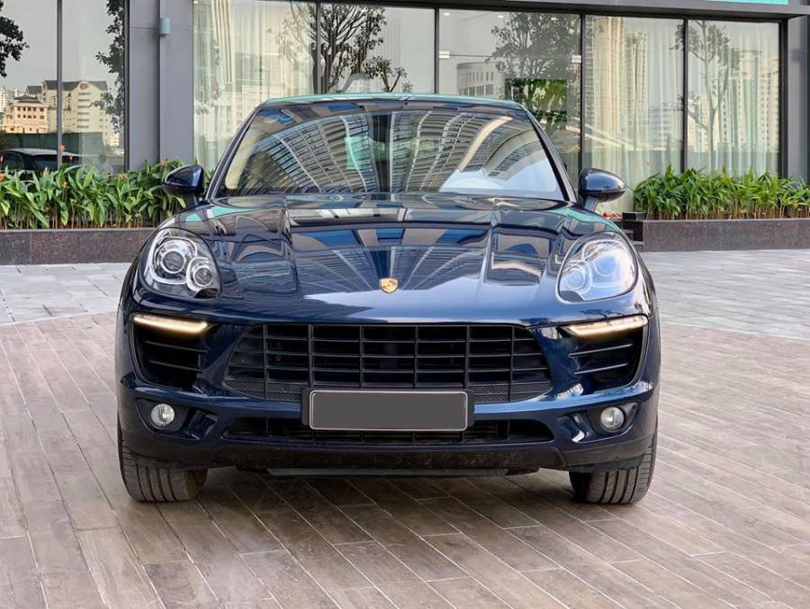 Porsche Macan 2015 - Cần bán Porsche Macan sản xuất 2015, màu xanh lam, nhập khẩu