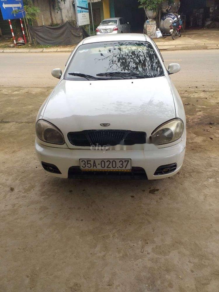 Daewoo Lanos   2003 - Cần bán xe Daewoo Lanos đời 2003, màu trắng, nhập khẩu