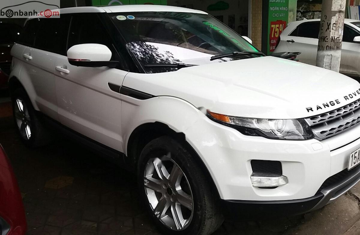 LandRover   2012 - Cần bán xe cũ LandRover Range Rover Evoque Pure Premium 2012, màu trắng, nhập khẩu 