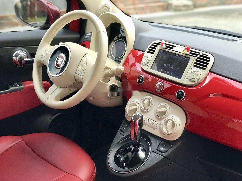 Fiat 500  AT 2009 - Bán Fiat 500 đời 2009, màu đỏ, nhập khẩu nguyên chiếc số tự động