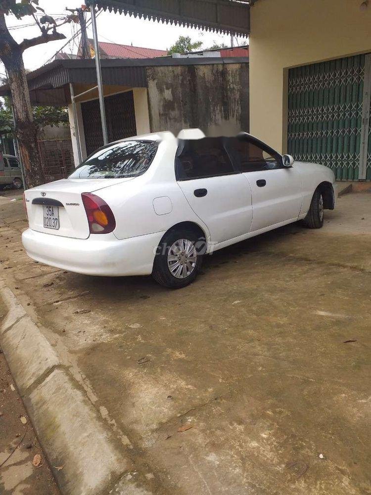 Daewoo Lanos   2003 - Cần bán xe Daewoo Lanos đời 2003, màu trắng, nhập khẩu