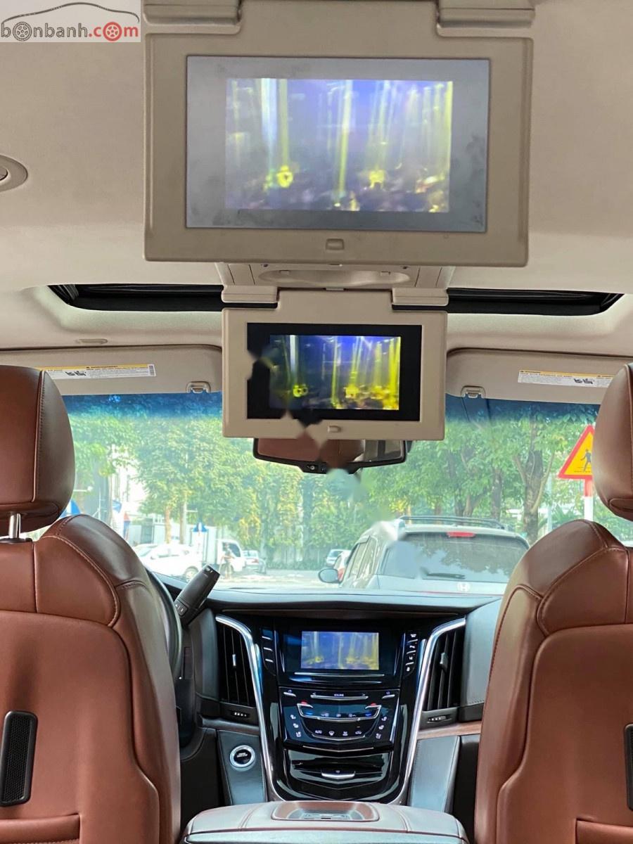 Cadillac Escalade   2015 - Cần bán Cadillac Escalade ESV Premium sản xuất 2015, màu đen, xe nhập