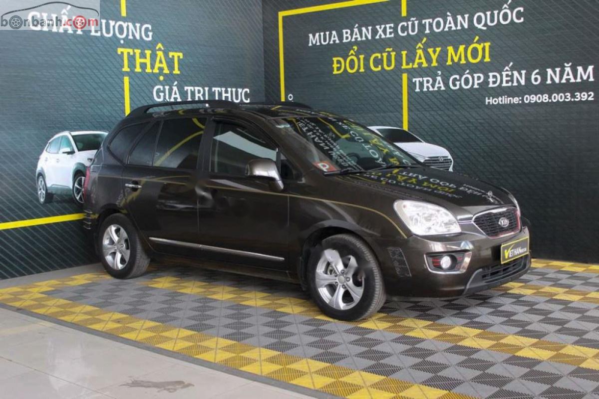 Kia Carens EXMT 2015 - Cần bán gấp Kia Carens EXMT năm 2015, màu nâu, giá tốt