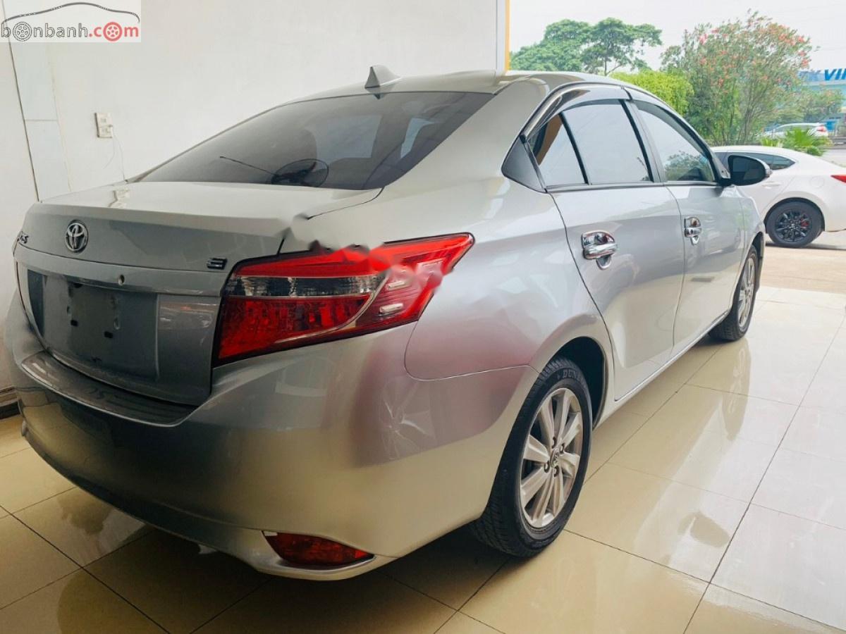 Toyota Vios 1.5E 2016 - Cần bán lại xe Toyota Vios 1.5E năm 2016, màu bạc