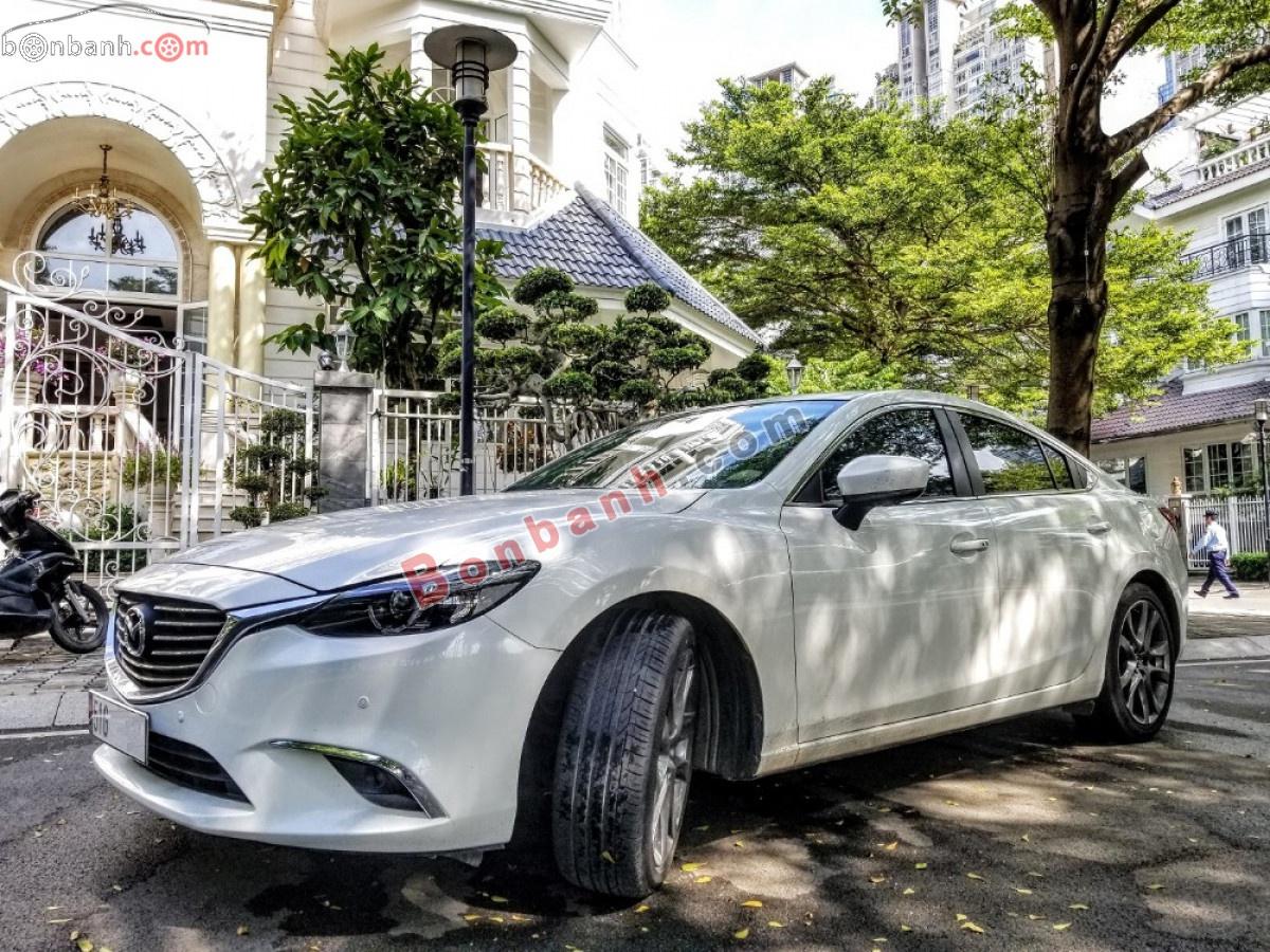 Mazda 6 Luxury 2.0 AT 2019 - Bán Mazda 6 Luxury 2.0 AT sản xuất năm 2019, màu trắng chính chủ