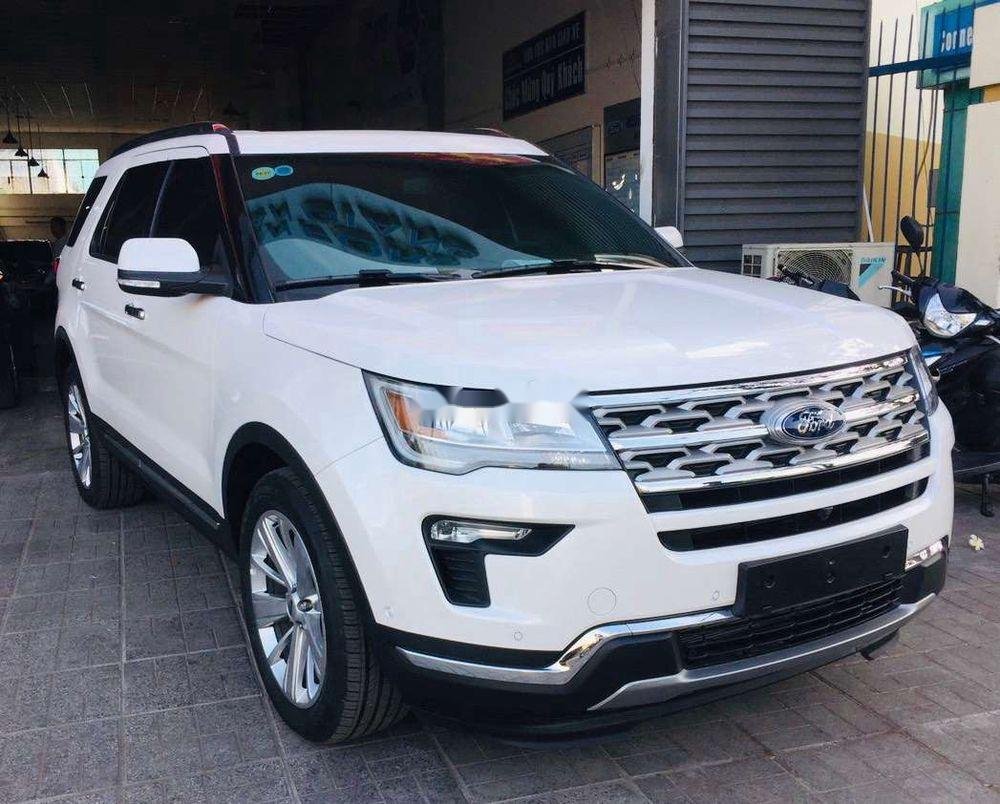 Ford Explorer 2019 - Bán xe Ford Explorer sản xuất 2019, màu trắng, nhập khẩu