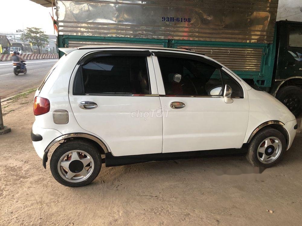 Daewoo Matiz 2002 - Bán xe Daewoo Matiz đời 2002, màu trắng, nhập khẩu đẹp như mới, 59 triệu